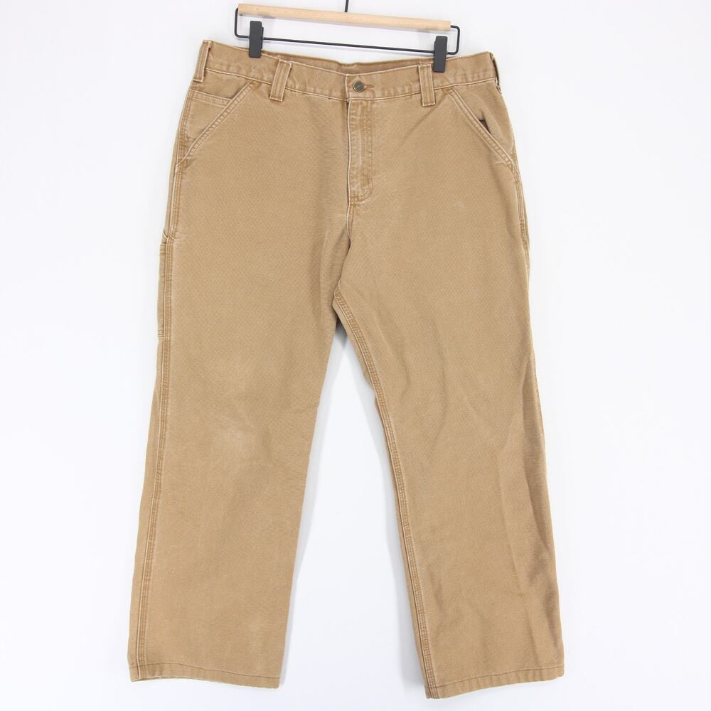 Carhartt Pants Mens 35x30 (34x27) Tam Canvas Duck Utility Carpenter Work